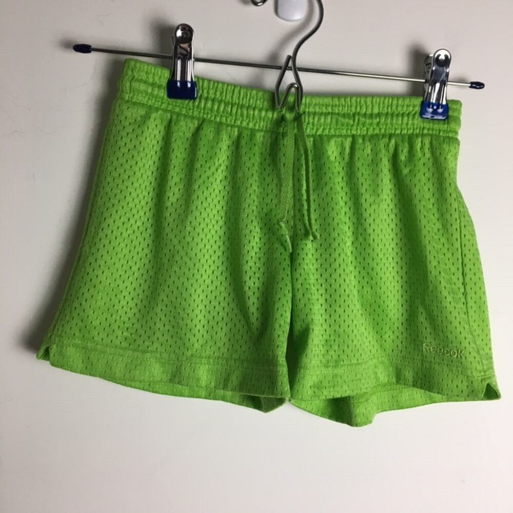 Girls Reebok Shorts Green XS - Picture 4 of 10